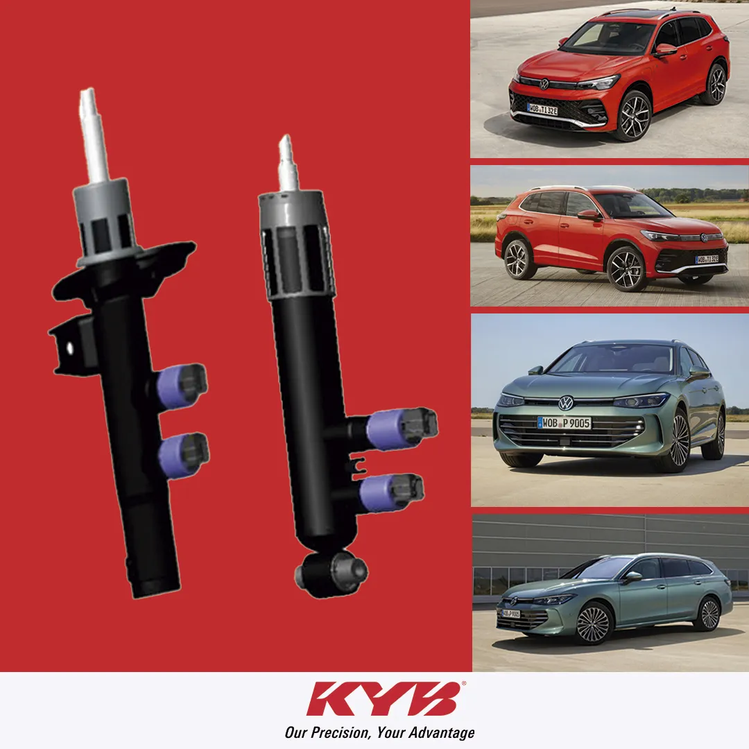 KYB inicia entrega de amortecedores controlados eletronicamente para o Grupo Volkswagen